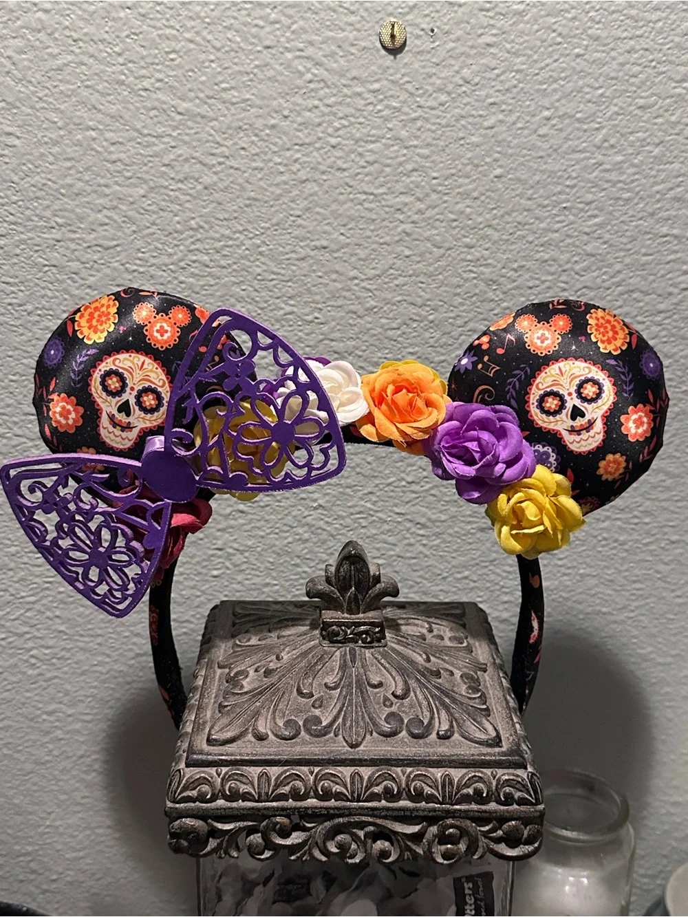 Disneyland Park Jack Skellington & Coco Ears.